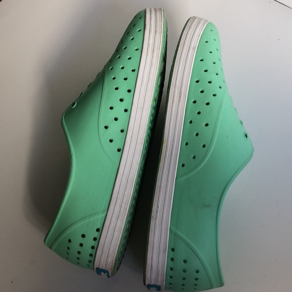 Native Shoes Jericho Fresco green slip-on, size 10 - Picture 4 of 8